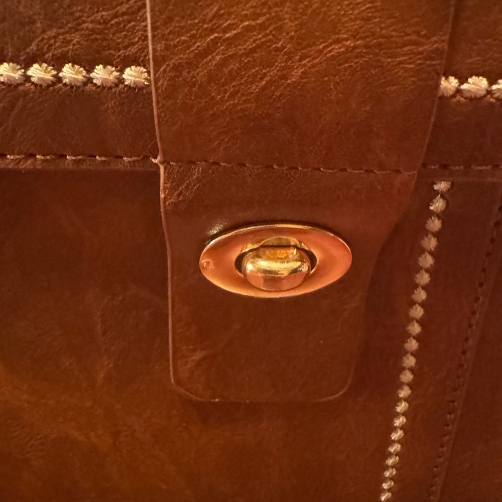 Princess Highway Brown Leather Mini backpack - Picture 2 of 6